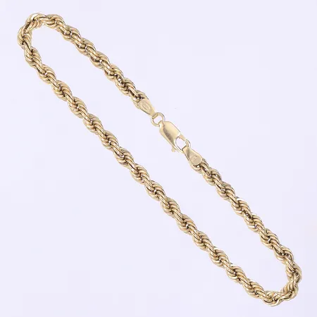 Armband Cordell längd 22cm bredd 4mm 18K Vikt: 5,6 g