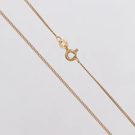 Kedja Pansar längd 38cm, bredd 1,1mm, 18K  Vikt: 2,2 g