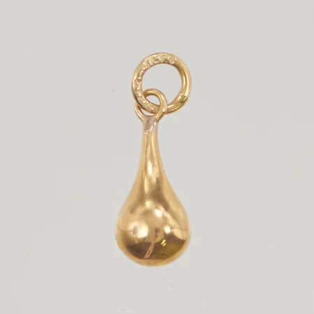 Hänge "droppe" 13mm 18K 0,5g.