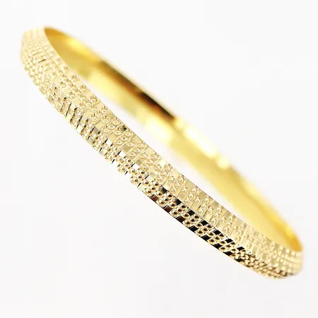 Armring Ø60mm bredd 6mm, 18K Vikt: 6,7 g