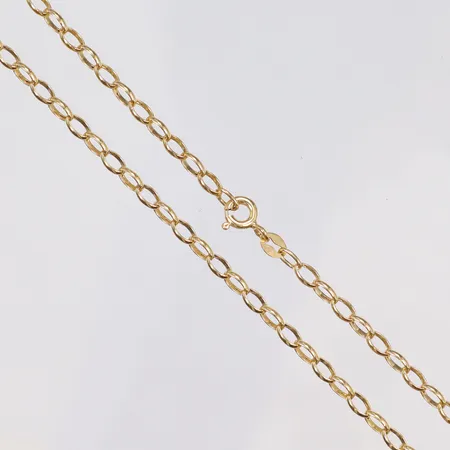 Halskedja Ankar, längd 42cm, bredd 3mm, GHA, 18K Vikt: 2,4 g