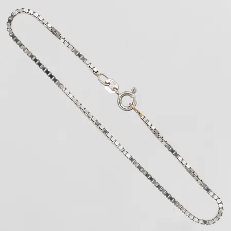 Armband Venezia längd 18cm, bredd 1,5mm, Balestra, vitguld, 18K Vikt: 3,3 g