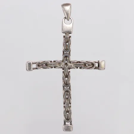 Hänge kors Kejsar längd 60mm, bredd ca 35mm, 925/1000 silver Vikt: 9,3 g
