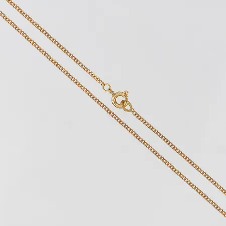 Kedja Pansar längd 43cm bredd 1mm 18K Vikt: 2,6 g