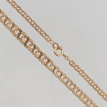 Collier Bismarck 70cm bredd 3,8-7,1mm 18K 26,5g.