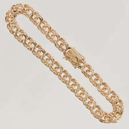 Armband Bismarck 20,5cm bredd 7mm 18K 20,5g.