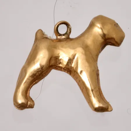 Hänge 14K mått 11,9x12,3mm, saknar spetsögla, 0,55g.