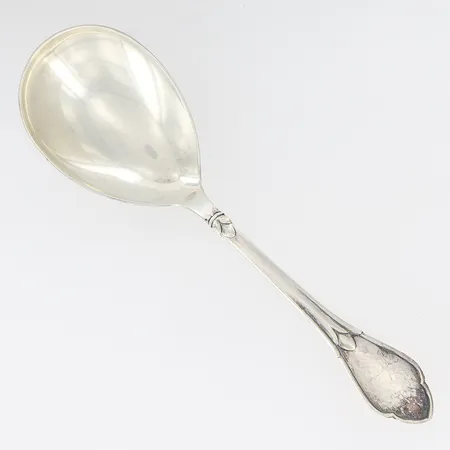 Slev 22cm svensk importstämpel, CGH, Malmö 1936, silver 830/1000. Vikt: 51,7 g