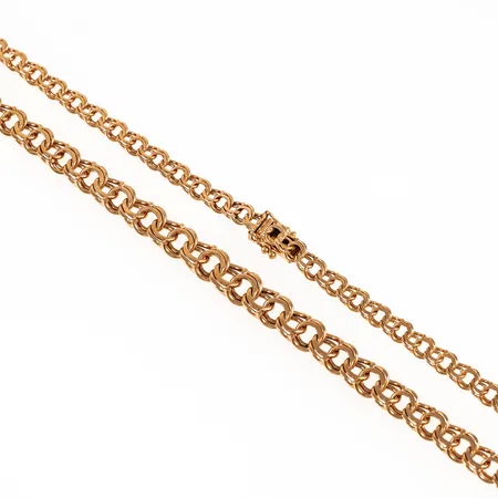 Collier Bismarck 44,5cm bredd 5-7,5mm 18K 25,3g.