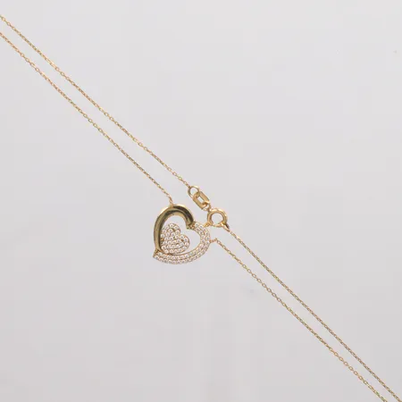 Collier längd 43cm, 8k Vikt: 1,7 g