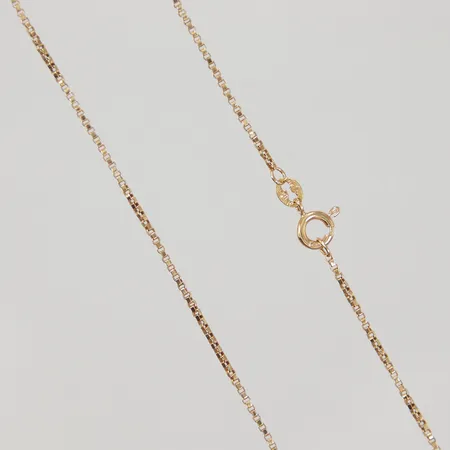 Kedja Venezia 54,5cm bredd 1,3mm, smärre ojämnheter, 18K, Vikt: 5,3 g
