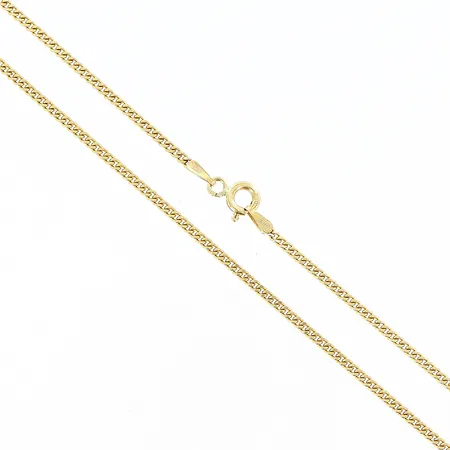 Kedja Pansar längd 50,5cm, bredd 1,5mm, 18K.  Vikt: 6,1 g