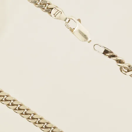 Kedja Pansar längd 55cm bredd 4,1mm saknar bindögla 925/1000 silver Vikt: 25,1 g
