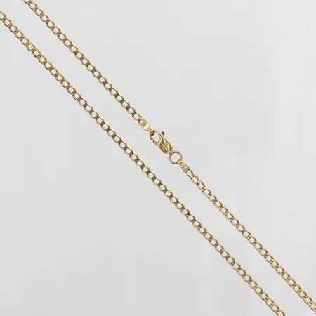 Kedja Pansar manglad modell längd 42,5cm, bredd 2mm, Balestra, 18K Vikt: 5,5 g