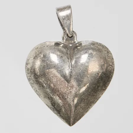 Hänge hjärta längd 28mm, 925/1000 silver Vikt: 3,5g Vikt: 3,5 g