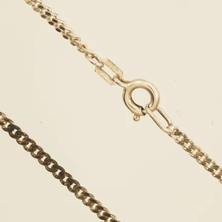 Kedja Pansar längd 60,5cm bredd 2mm 835/1000 silver  Vikt: 6,5 g