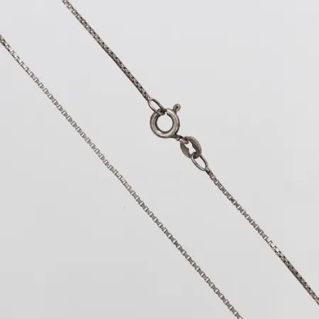 Kedja Venezia längd 42,5cm, bredd 1mm, 925/1000 silver  Vikt: 2,1 g