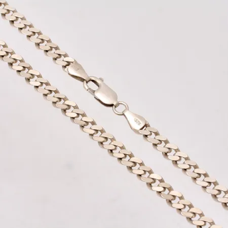 Kedja 46cm Pansar, bredd 5,1mm, silver 925/1000, 24,4g.