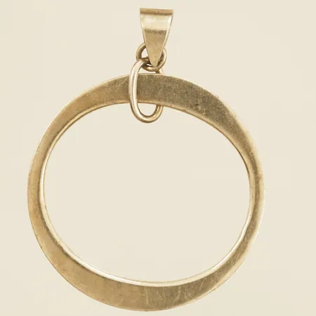 Hänge bokstav O längd 50mm bredd 35,5mm GHA 925/1000 silver Vikt: 4,2 g