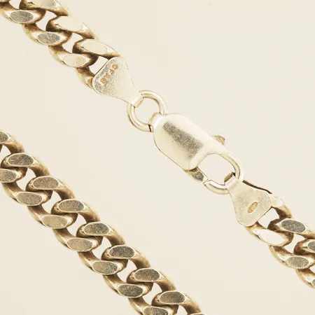 Kedja Pansar 49,5cm bredd 6,8mm 925/1000 silver Vikt: 60,7 g