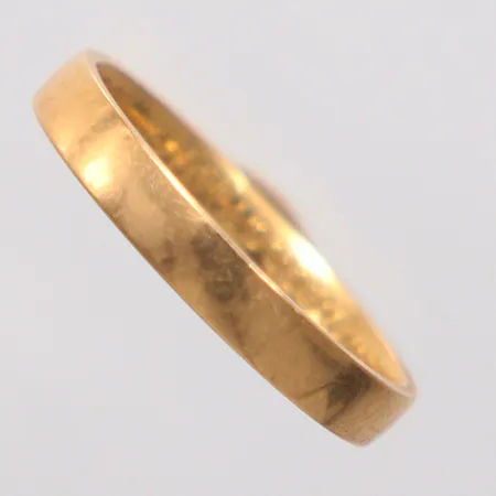 Ring stl. 16¾, gravyr, 18K Vikt: 2,7 g