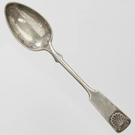Sked längd ca 12,5cm, gravyr, 830/1000 silver Vikt: 13,5g Vikt: 13,5 g