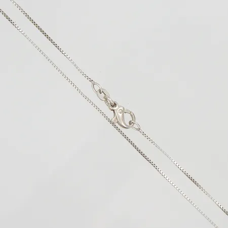 Halskedja Venezia, längd 38cm, bredd 1mm, 925/1000 silver Vikt: 2 g