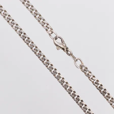Kedja Pansar längd 45,5cm, bredd 3,5mm, 925/1000 silver Vikt: 17,1 g