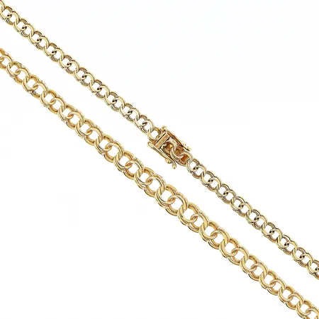 Collier Bismarck längd 51cm, bredd ca 3,5-5mm,  Vikt: 12,3 g