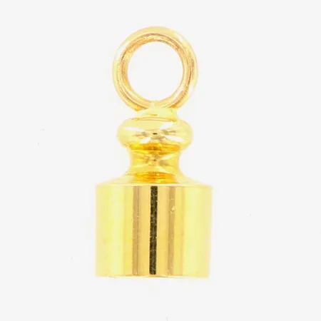 Hänge Heribert Engelbert 12mm, bredd 5,5mm 18K. Vikt: 2 g