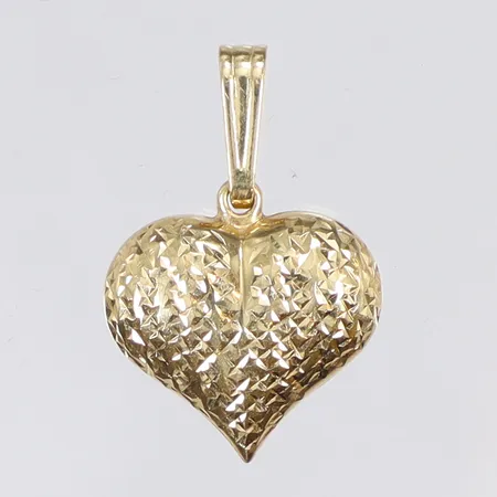 Hänge hjärta, 22x14mm, GHA, 18K Vikt: 1,1 g