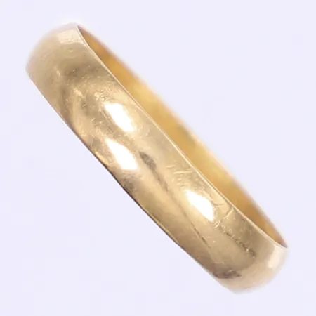 Ring slät stl: 16¾ bredd 4mm 21K  Vikt: 2,1 g
