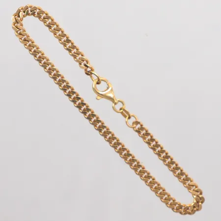 Armband Pansar längd 19cm, bredd 3,80mm, 18k Vikt: 9,8 g