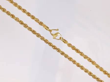 Collier Singapore längd 66cm, bredd 4mm, 23K Vikt: 66,8 g
