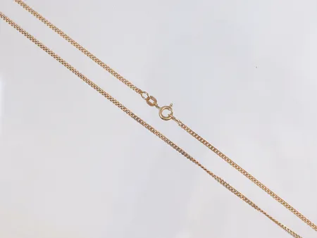 Kedja Pansar 50cm bredd 2mm Balestra 18K Vikt: 6,8 g