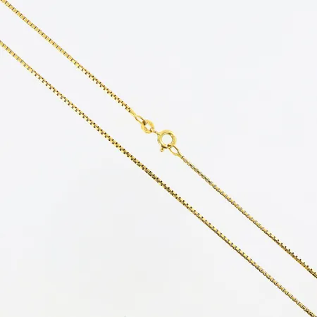 Kedja Venezia längd 41,5cm, bredd 1mm, 18K  Vikt: 5,8 g