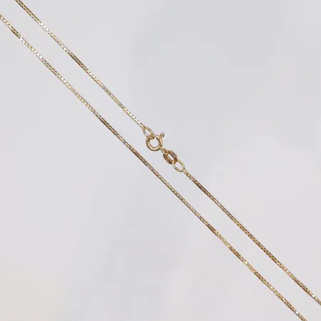 Halskedja Venezia, längd 42cm, bredd 1mm, 18K Vikt: 3,6 g