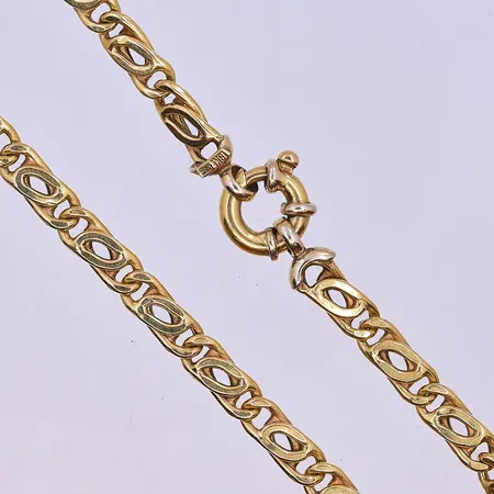 Collier C.G Hallberg längd 44cm bredd 5mm 18K 14,5g Vikt: 14,5 g