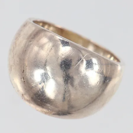 Ring stl:17¾ bredd 4-15mm repig silver 925/1000  Vikt: 6,6 g