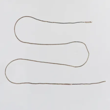 Kedja Venezia längd 29cm bredd 0,5mm defekt/av silver 925/1000 Vikt: 1,1 g