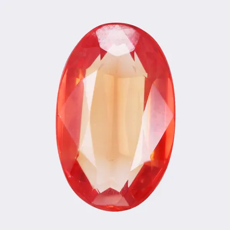 Lös sten safir ca 1 x 5,9ct syntetisk 