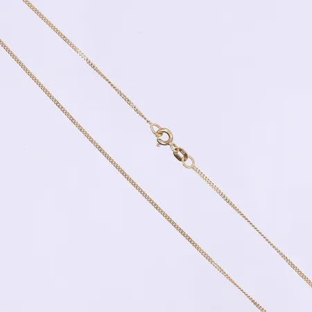 Halskedja Balestra Pansar längd 45cm bredd 1mm 18K Vikt: 2,7 g