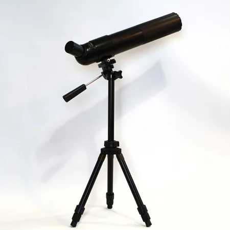 Tubkikare Zenith Spottingskop D=60mm, längd på kikare: ca 39cm, stativ, inga övriga tillbehör Skickas med postpaket.