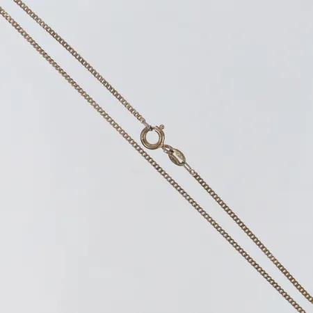 Kedja Pansar längd 39cm bredd 1,3mm Silver 925/1000.  Vikt: 2,1 g