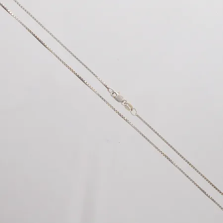 Kedja Venezia längd 60,5, bredd 1,2mm, Guldfynd, silver 925/1000 Vikt: 4 g