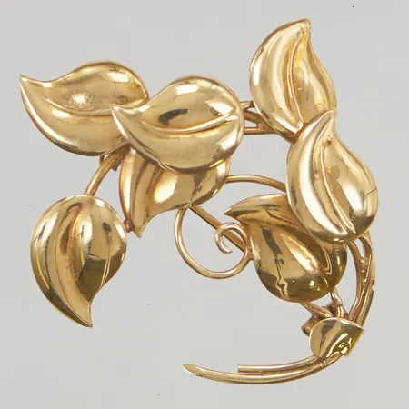 Brosch 38x34mm 18K 4,3g.