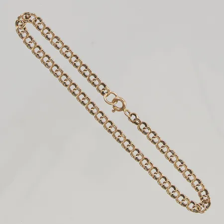 Armband Bismarck 18cm bredd 3,5mm oxiderad 18K 3,5g.