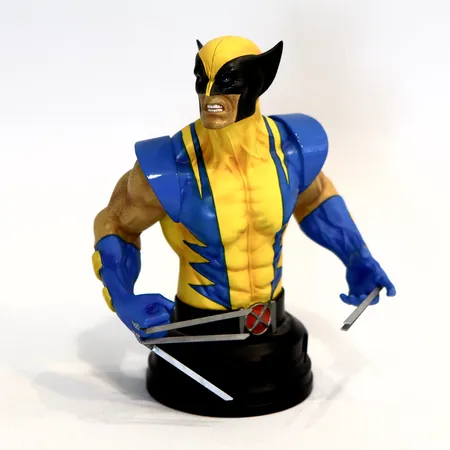 Samlarfigur Marvel Wolverine Mini Bust Gentle Giant, limited edition, numrerad: 704/850, mått: ca 17x8cm, inga övriga tillbehör Vikt: 0 g