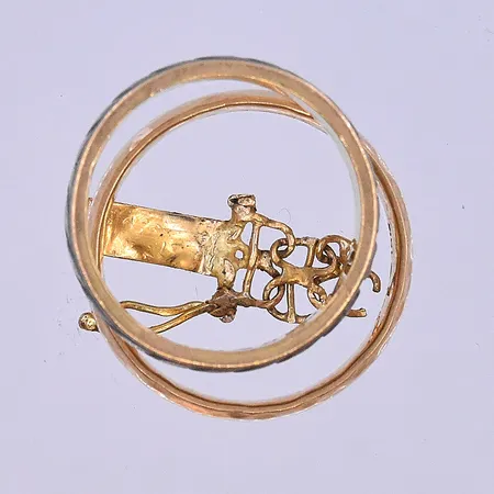 Diverse guld, 18K. Vikt: 13,3 g