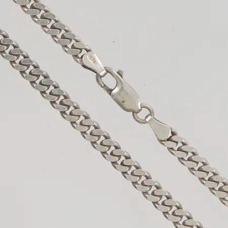 Kedja pansar 70cm bredd 4mm 925/1000 Silver 29,8g.